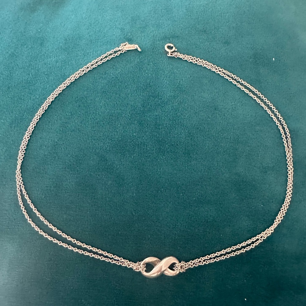 Tiffany & Co. Infinity Pendant Necklace